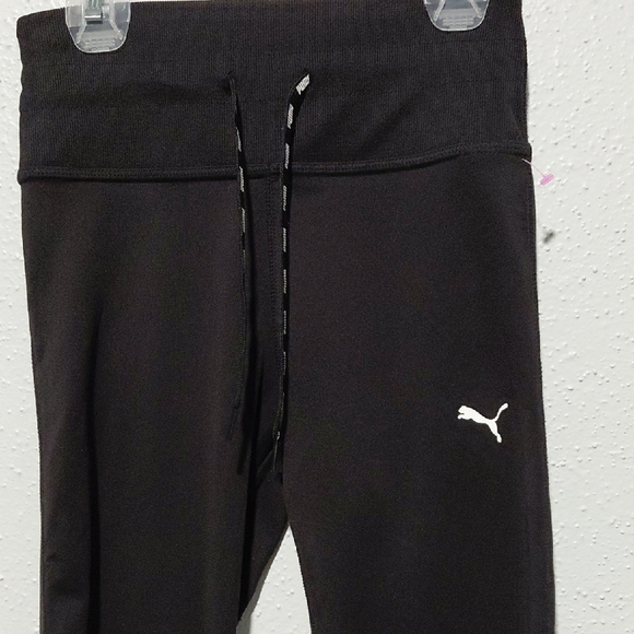 Puma Women’s Thick Waist Fitted Athletic Compression Black Leggings Size XS - Picture 4 of 6